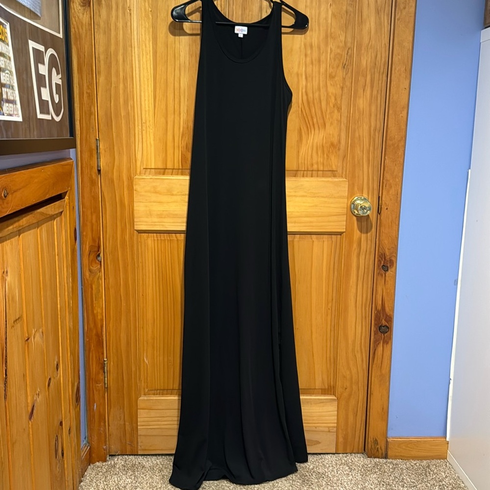 Lularoe black long maxi